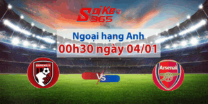 Soi kèo Bournemouth vs Arsenal