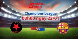 Soi kèo Slavia Praha vs Barcelona