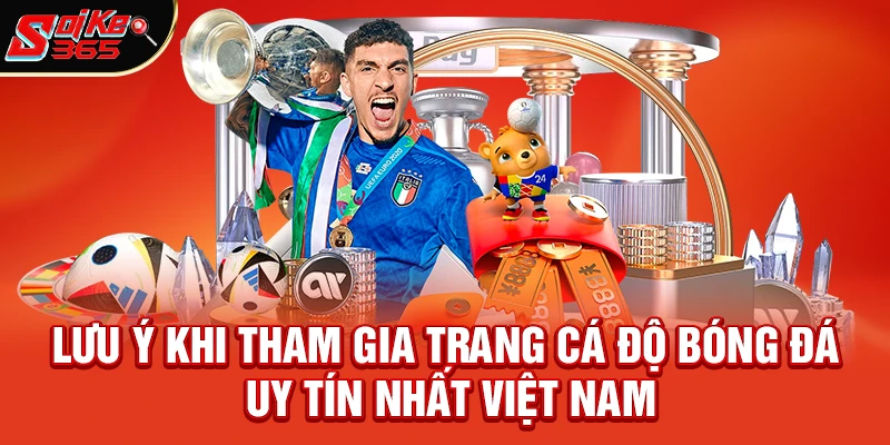Những Lưu Ý Quan Trọng Khi Tham Gia Trang Cá Độ Bóng Đá Uy Tín Nhất Việt Nam