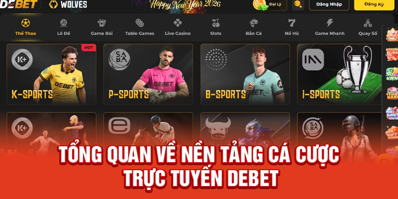 Giới thiệu tổng quan về nền tảng cá cược trực tuyến Debet